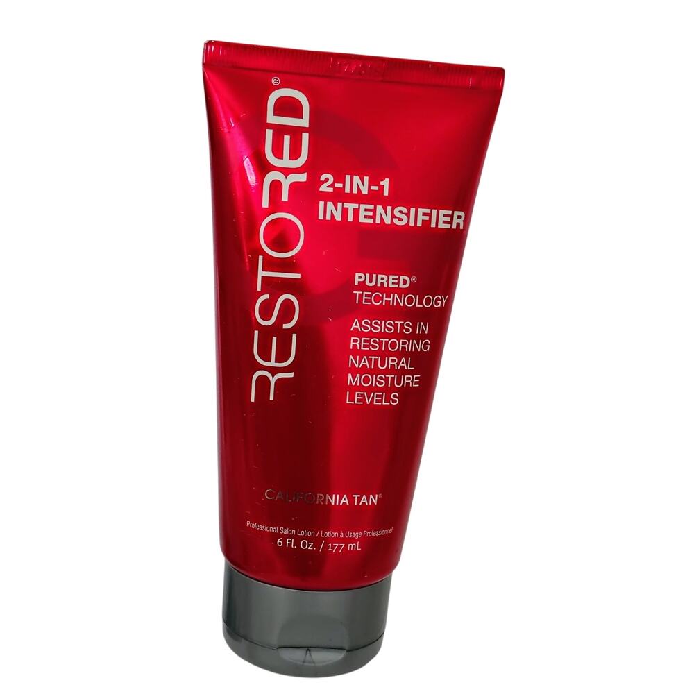 California Tan Restored 2 in 1 Intensifier 6 oz. Restore Natural Moisture Level